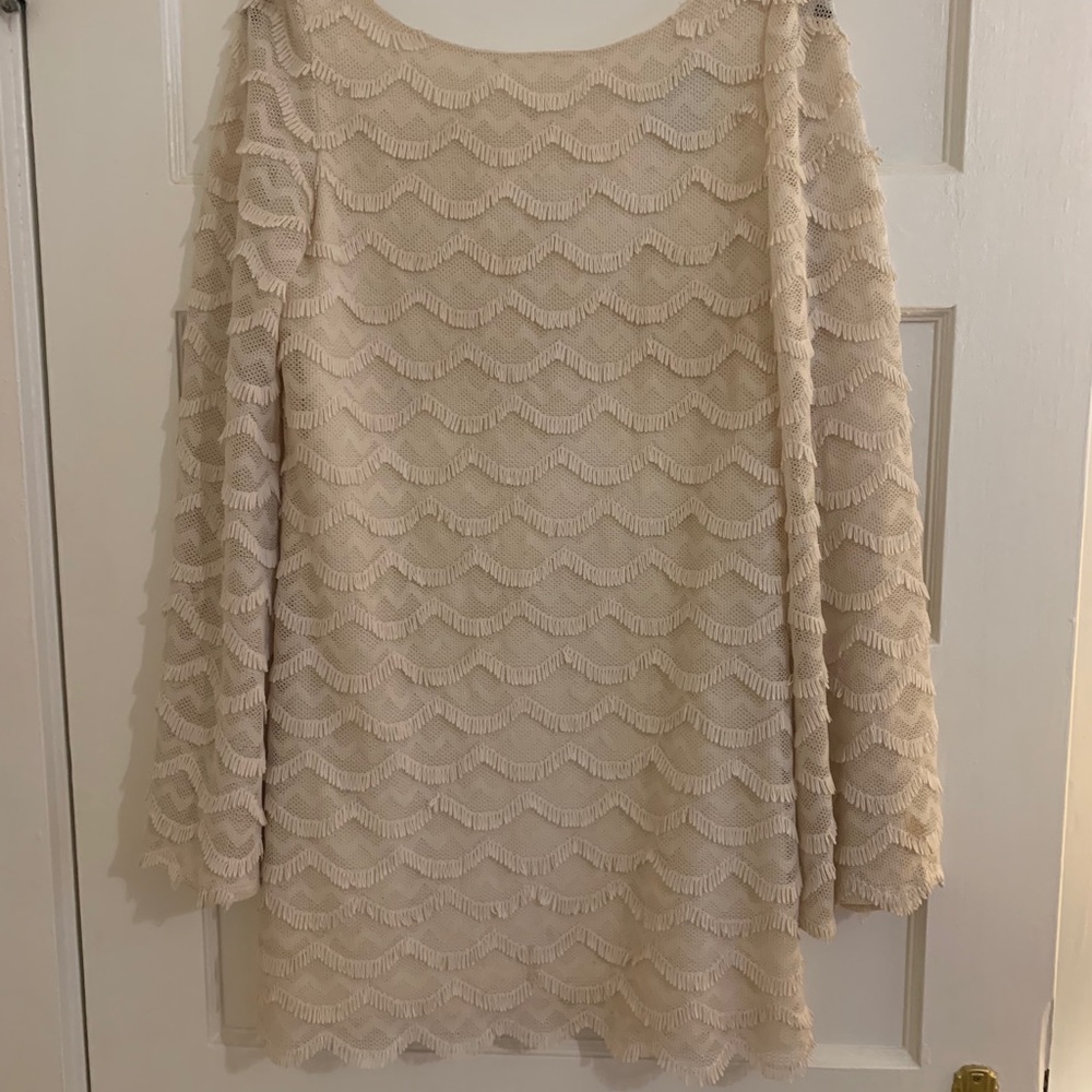 Judith March Fringe Dress - Size M (6/8)